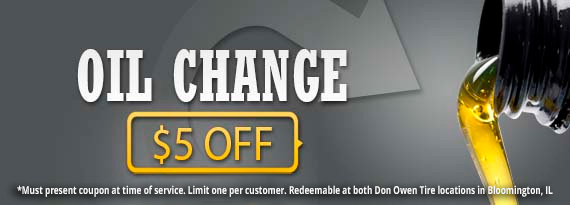 $5 Off Conventional Oil Change